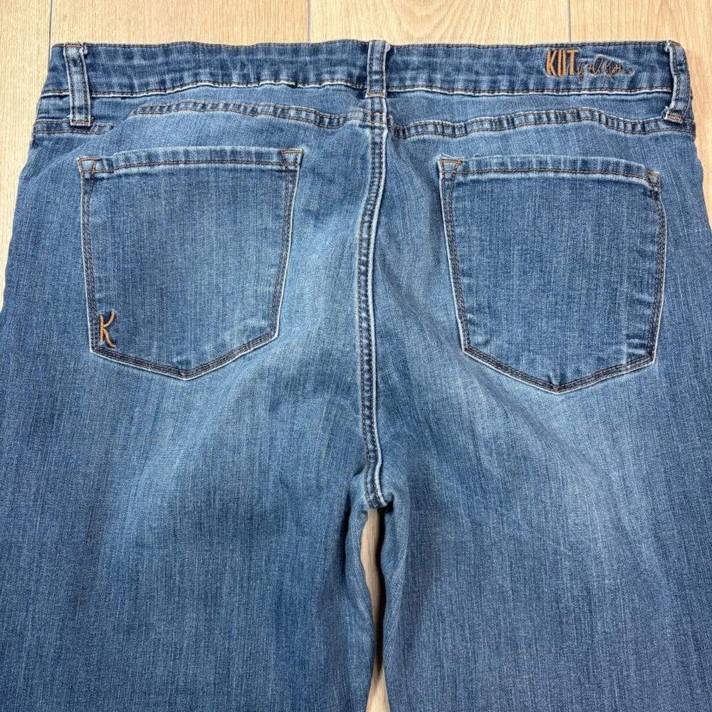 KUT from the Kloth Straight Leg Jeans Womens 16 Medium Wash KP9065MA2